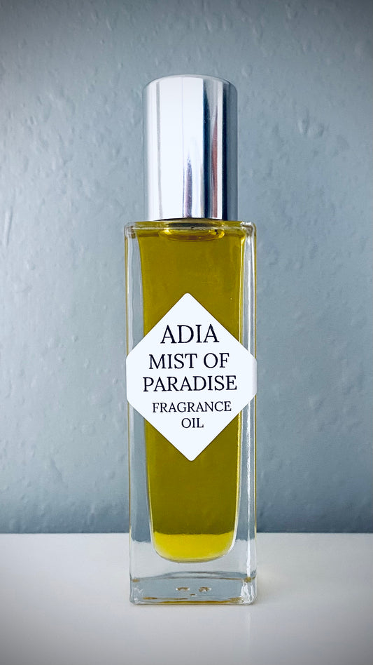 Travel-friendly natural fragrance oil in a square shaped roll-on bottle made with a clean essential oil blend that will transport you to the ultimate state of freshness.