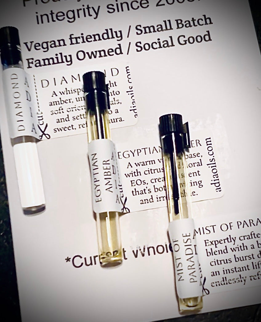 Adia #1 - Premium Fragrance Discovery Kit- NOW JUST $3. Discover Your Signature Scent