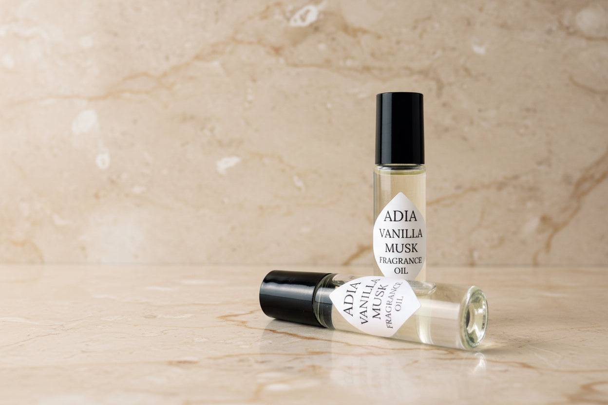 Vanilla Musk Natural Fragrance Oil – Adia Oils
