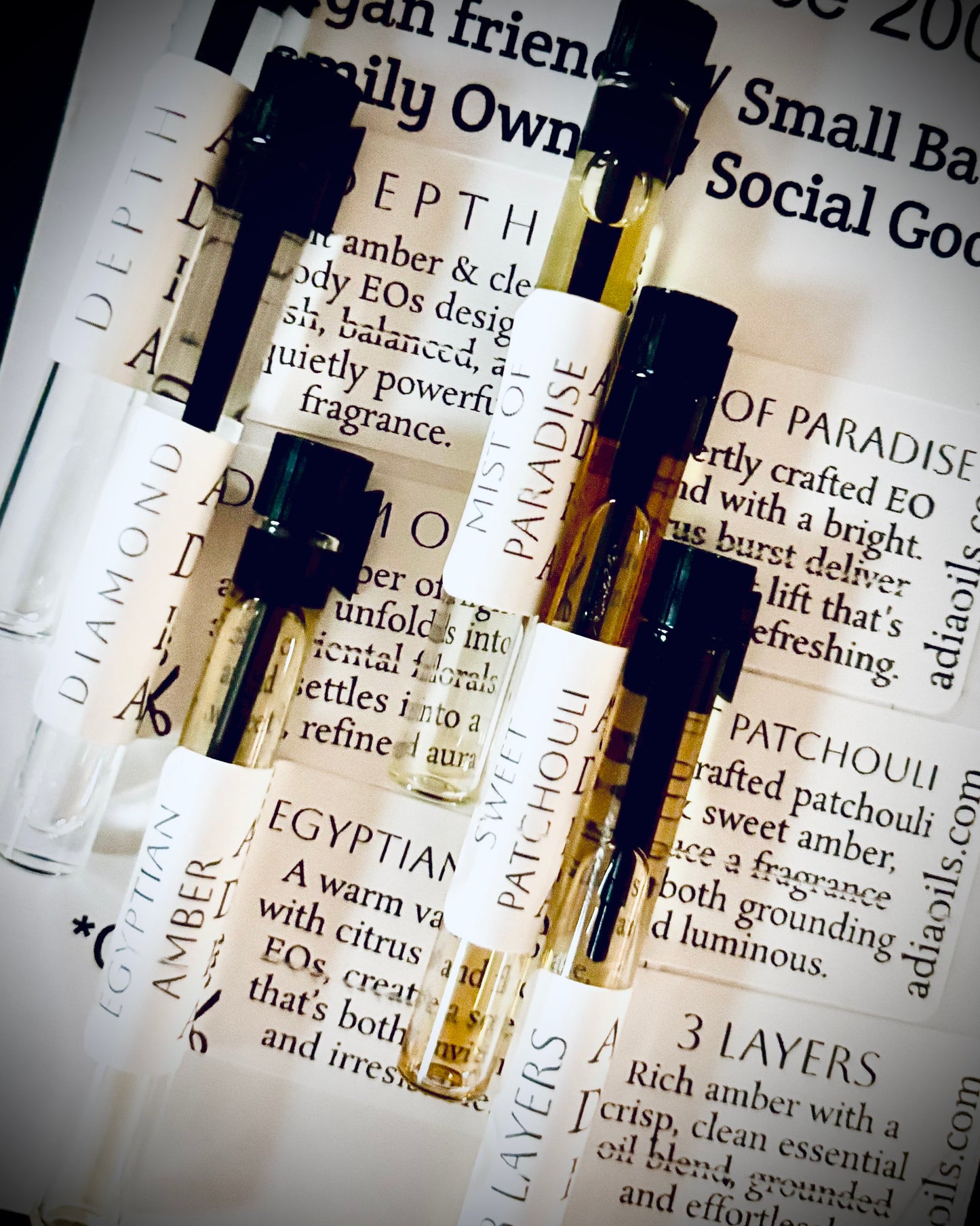 Adia #2- Premium Fragrance Discovery Kit- NOW JUST $6.  Discover Your Signature Scent